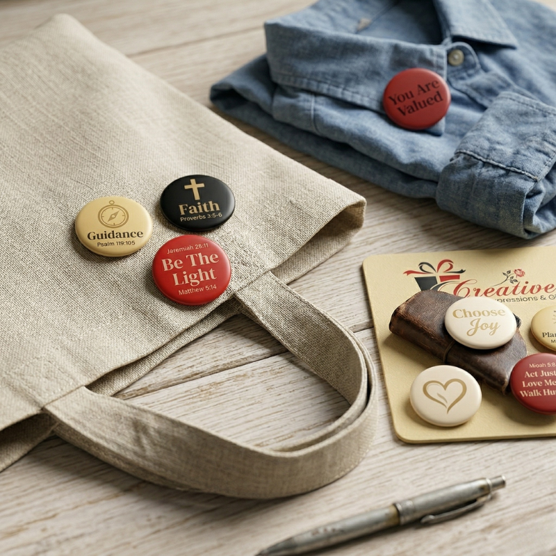 Customized 3 Inch Button Pins (Set of 10)